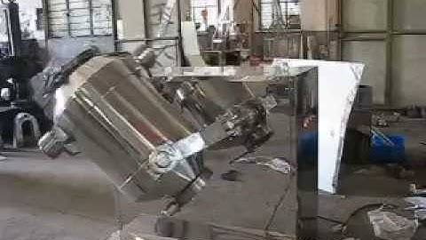 three dimensional mixer, 3D mixer, 3D blender, powder blender
