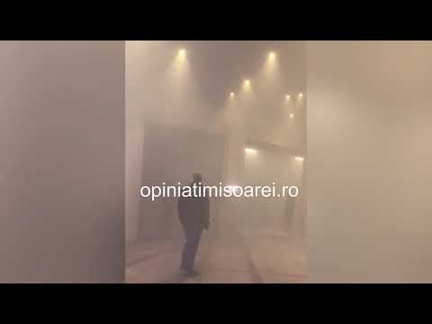 Incendiu la mall, in Timisoara