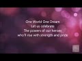 The Miss World Theme song , &quot; Light the passion , share the dream &quot;