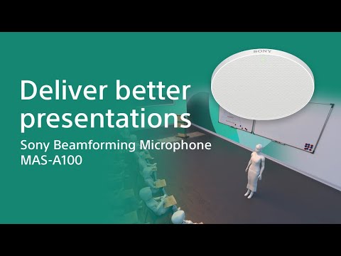 Sony MAS-A100  Microphone  Performance and Audio Recording TEST