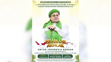 Tabligh Akbar Maulid Nabi Muhammad SAW | Revolusi Akhlak Bersama Habib Rizieq | Samarinda 2025