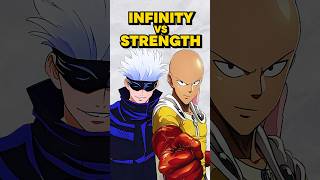 Saitamas Punch Vs Gojos Infinity