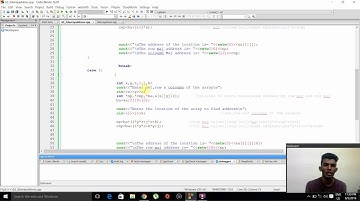 C++ 2d and 3d array address calculation