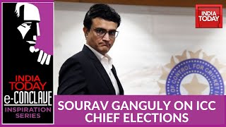 l Am Young And In No Hurry To Become ICC Chariman: Sourav Ganguly  | eConclave Inspiration Series