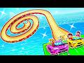 Le plus Grand TOBOGGAN en Tourbillon du Monde sur GTA V !