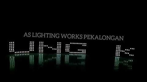 Led Variasi Kaca Strobo 7 Baris Wave TEXT WIFI Black PCB 12V/24V Mobil Truk Bus