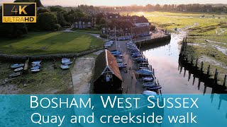 Bosham quay & creek, W Sussex; autumn sunrise