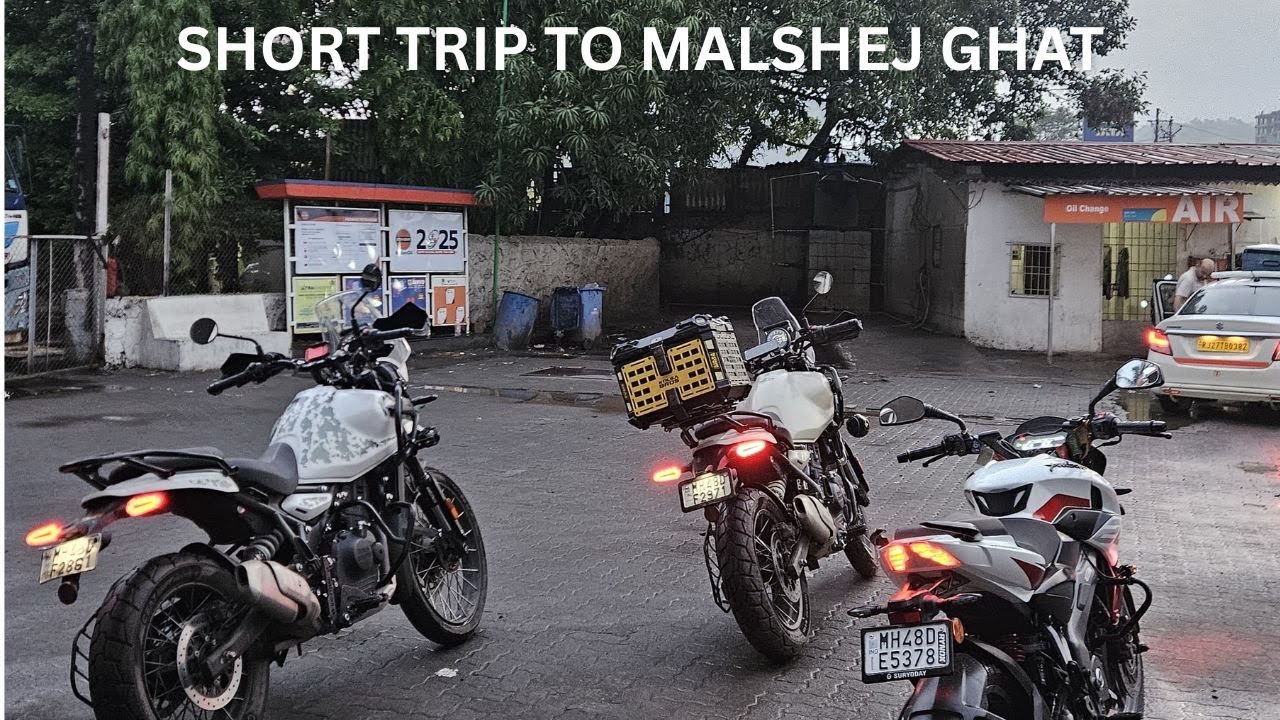 MALSHEJ GHAT - Monsoon Ride | Short trip from Vasai to Malshej Ghat Non-stop @nirajmishravlogs