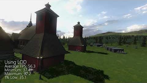 Godot 3.2 C++ LOD system test #1