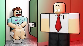 Roblox go to the bathroom.. (ALL Endings)