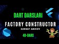 40-dars. Factory constructor. Dart dasturlash tili darslari. #dart #programming #tutorial