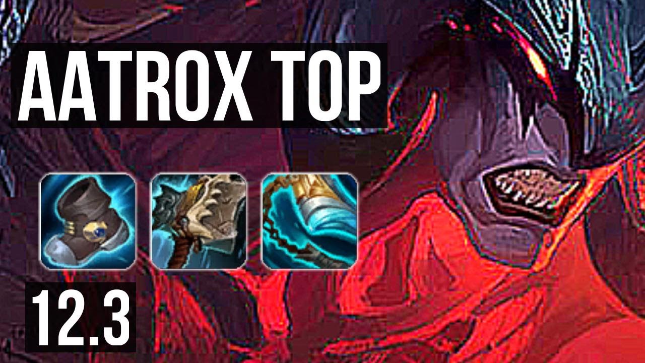 AATROX vs LEBLANC (TOP) | Rank 5 Aatrox, 1.8M mastery, 800+ games, 2/2/8 | EUW Challenger | 12.3