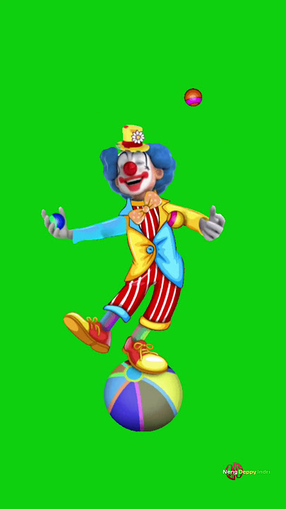 Badut Sirkus || Green Screen #greenscreen #badutsirkus #shorts