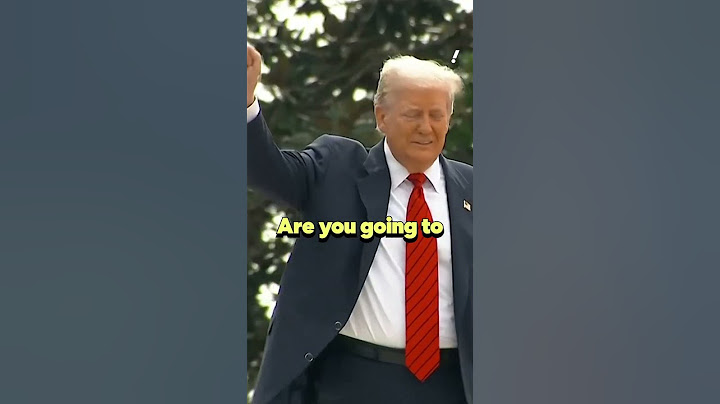 President Trump tours the White House roof