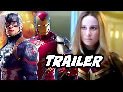 Avengers Endgame Trailer 2 Captain Marvel Scenes Breakdown