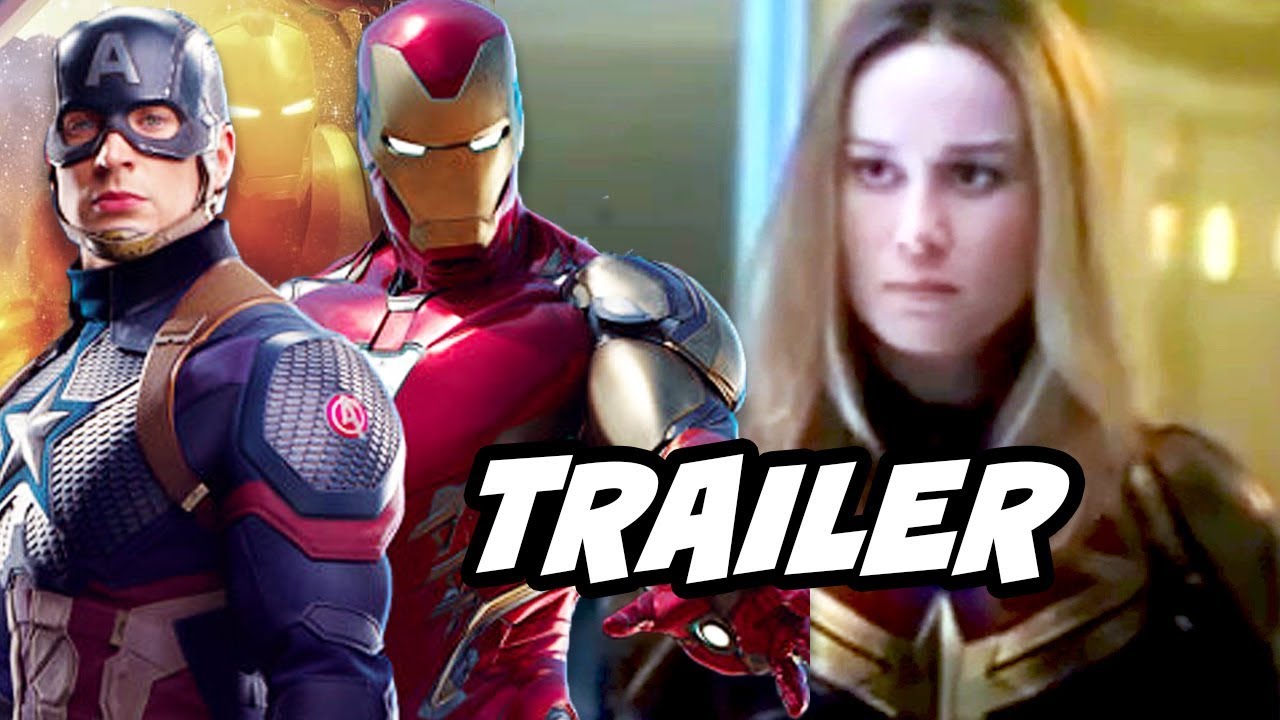 Avengers Endgame Trailer 2 Captain Marvel Scenes Breakdown 