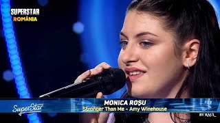 SUPERSTAR 2021 | Monica Roșu i-a cucerit pe jurați, interpretând melodia „Stronger Than Me”!