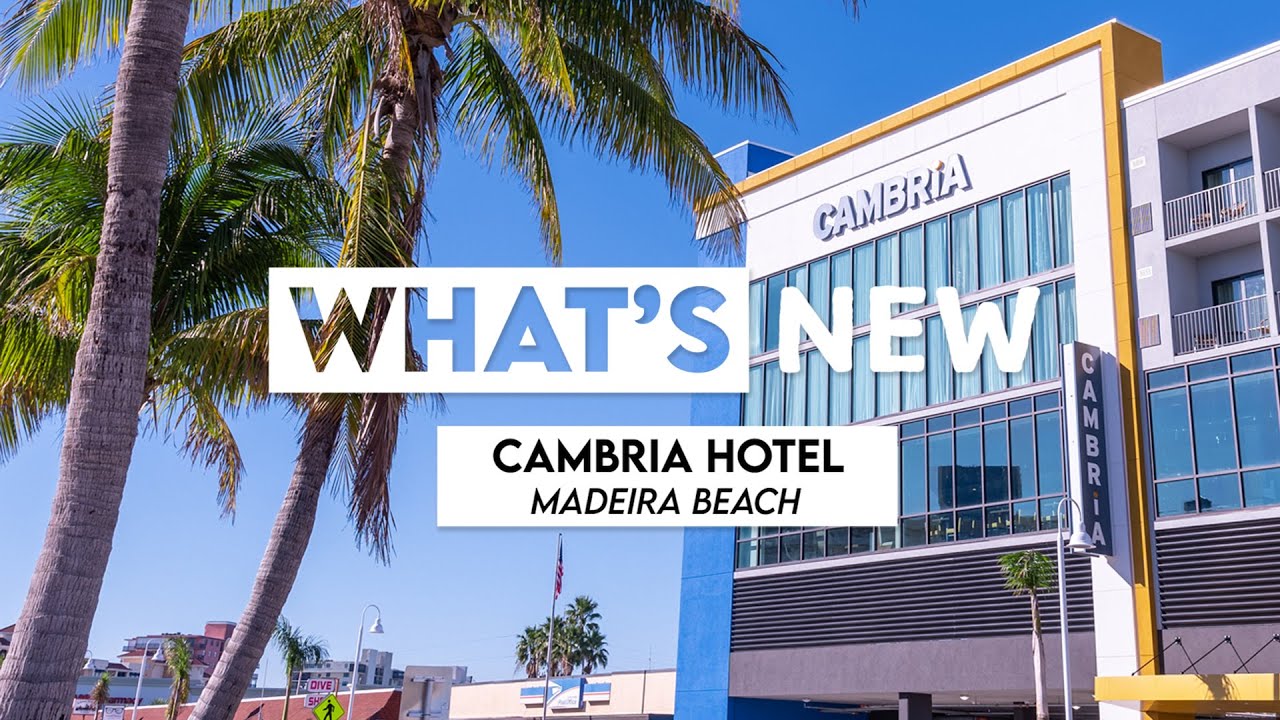 Cambria Hotel in Madeira Beach - One of Florida's COOLEST HOTELS