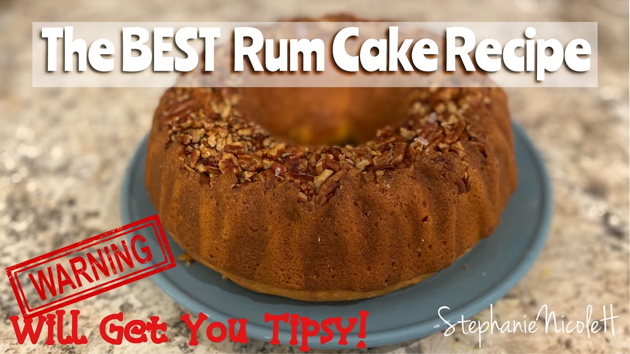 The BEST Rum Cake Recipe Perfect Holiday Dessert Proven to get you