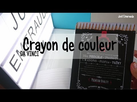 Crayon de couleur Da Vinci (découverte chez Action) - J.E