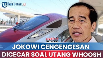 🔵Jokowi Cuma Cengengesan Dicecar soal Utang Whoosh Rp 116 Triliun  yang Tak Ditanggung APBN