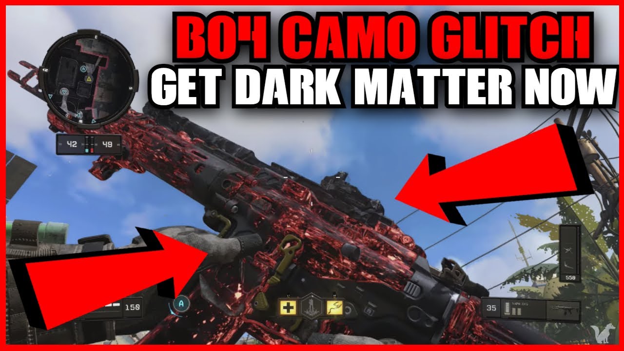 *NEW* BO4 DARK MATTER CAMO GLITCH! INSTANTLY UNLOCK ANY CAMO NOW! BLACK ...