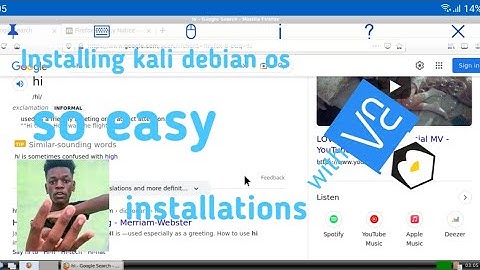 how to install Kali debian os on your  android device