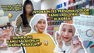 NYOBAIN TES PERSONAL COLOR VIRAL DI KOREA!  TERNYATA SELAMA INI AKU SALAH WARNA MAKEUP?!