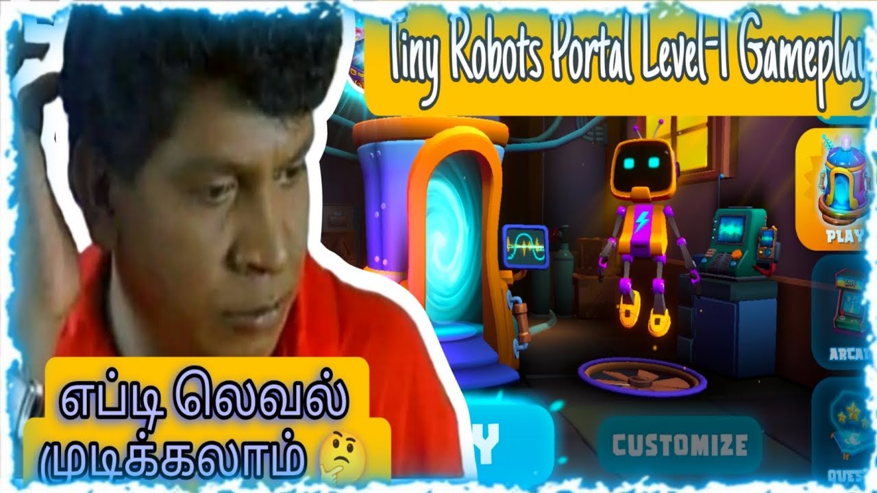 Tiny Robot Level-1 gameplay 
