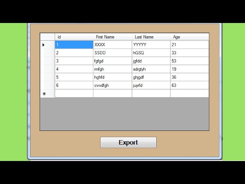 VB.NET - How To Export Datagridview Data To Text File In Visual Basic .Net [with source code]