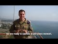 Lt. Col. Jonathan Conricus Reports From Israel’s Northern Maritime Border