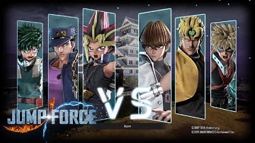 Jump Force 3v3 AI Battle