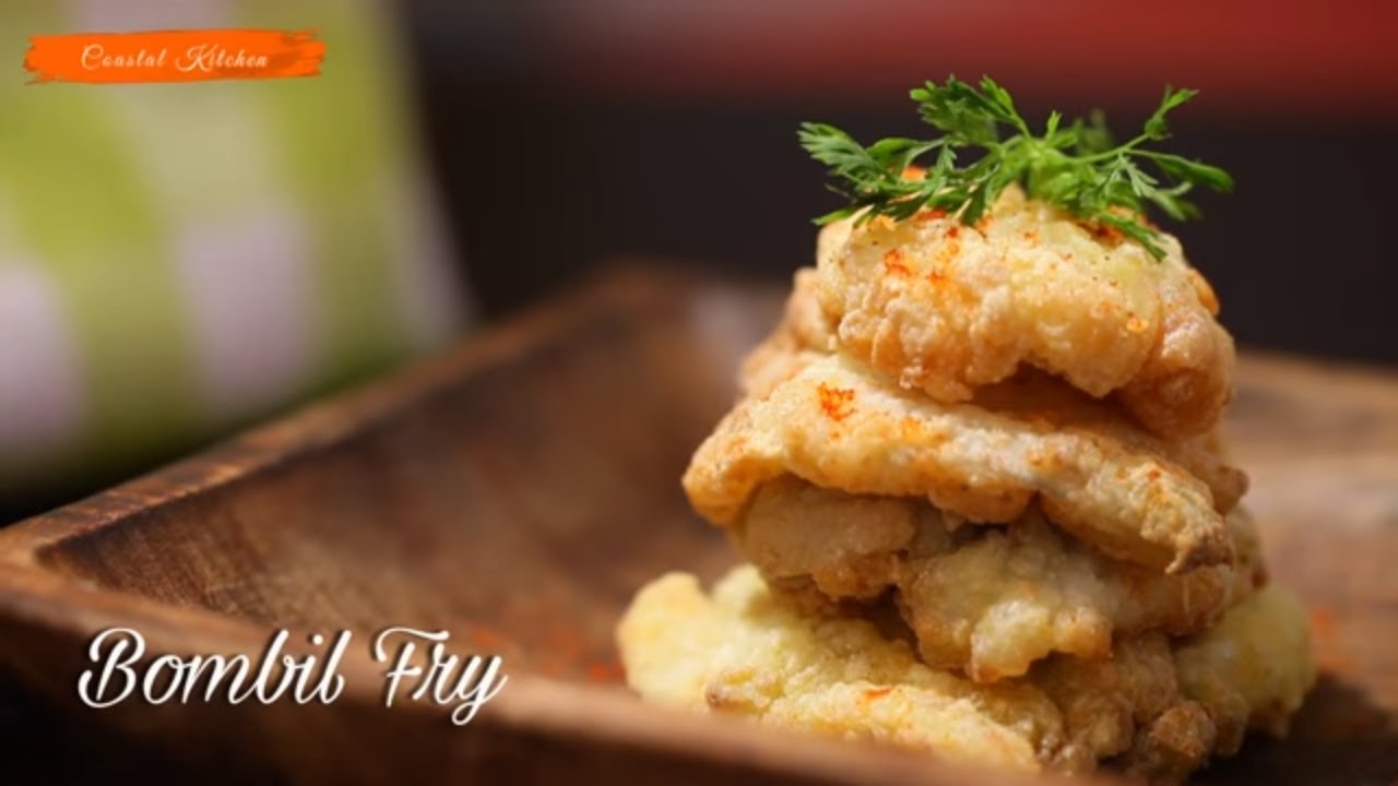 How To Make Crispy Bombil/Bombay Duck Fry(Fish) | Restaurant Style  Bombil Fry | Best Coastal Food | India Food Network