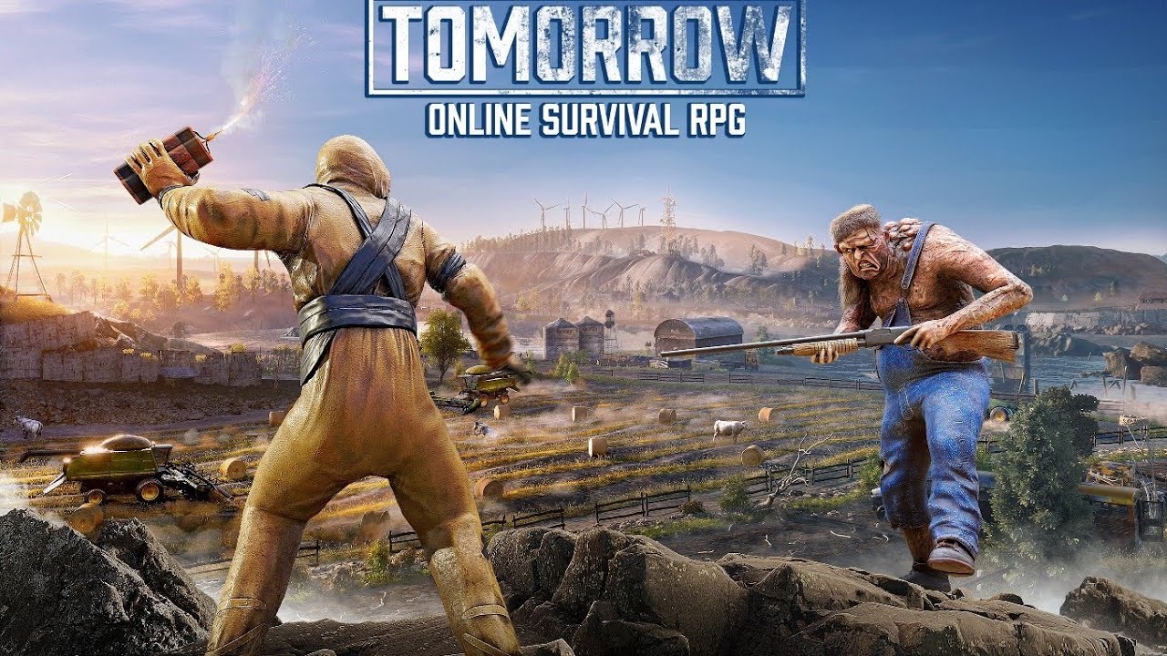 EP13 TOMORROW MMO - HARD FIGHTING AND FARMING LEATHER/WOOD ON INFESTED FARM