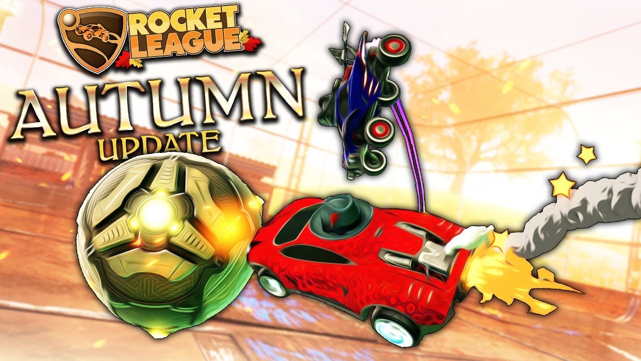 НЕАДЕКВАТНЫЕ ОРУЩИЕ НУБЫ ИГРАЮТ В ROCKET LEAGUE С НОВЫМ ОСЕННИМ ОБНОВЛЕНИЕМ! - AUTUMN UPDATE