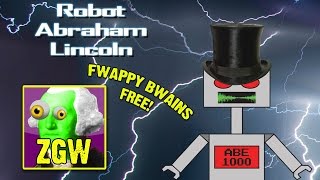 fwappy bwains is basically flappy bird robot abraham lincoln