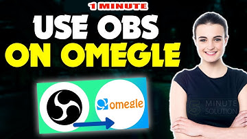 How to use obs on omegle 2025 | Share Screen on Omegle With OBS