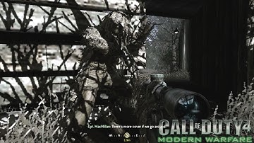 All ghillied up - Call of Duty Modern Warfare (2007) - gameplay