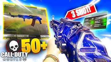 This ASM10 Gunsmith SETUP is a 3 SHOT! 50+ Kills | Cod Mobile