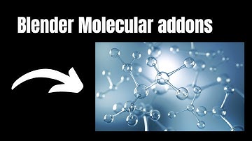 how to download & install molecular addons in blender