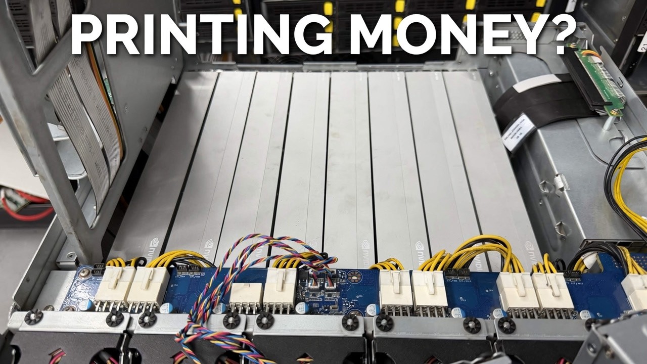 My 10x 170HX GPU "Ai" Server Is Actually Making Money Now.
