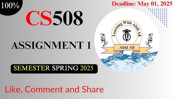 CS508 Assignment 1 Solution Spring 2025 | CS508 FORTRAN, COBOL, PROLOG, ADA | VU