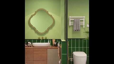 Thiết kế và sắp xếp nội thất nhà tắm cực đẹp , cực chill đem lại không gian tươi mới ( part 2 )