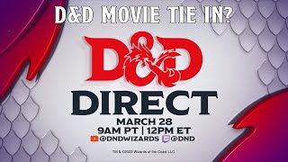 D&D Direct 2023 Announced! D&D Movie Tie-In Products?!? | Nerd Immersion