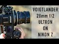 I Put a Voigtlander Lens on the Nikon Z6! Here's What Happened