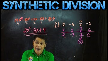 Division of Polynomials: Synthetic Division |G10 Q1 W6