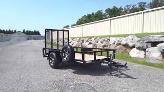 NEW 2020 CAM Superline 6x10 Utility Trailer w/ Aluminum Wheels