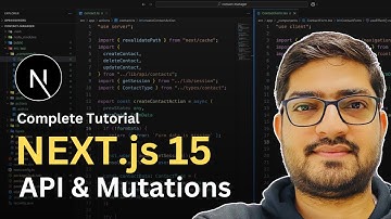 Next.js 15 API Integration & Server Action Mutations | Next.js Tutorial For Beginners