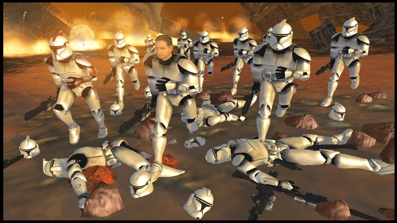 New CLONE ARMY Takes on the DROID FORTRESS?! - Men of War: Star Wars Mod Battle Simulator