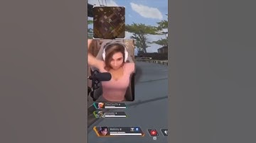 Alinity throws cat milo while playing Apex Legends